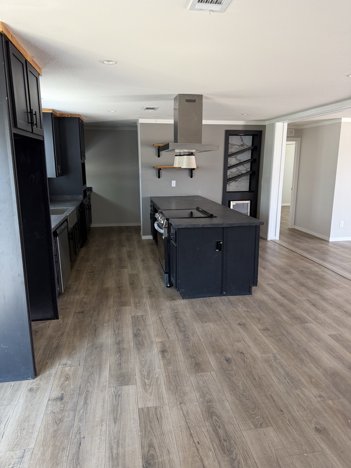 2025 Champion 32x76 kitchen and dining area