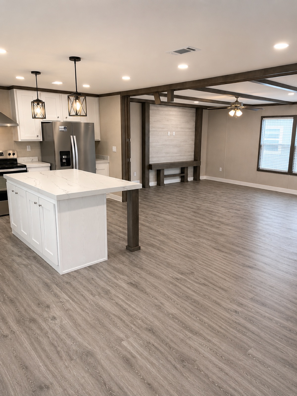 2025 Jessup Roosevelt 32x56 kitchen and open living area