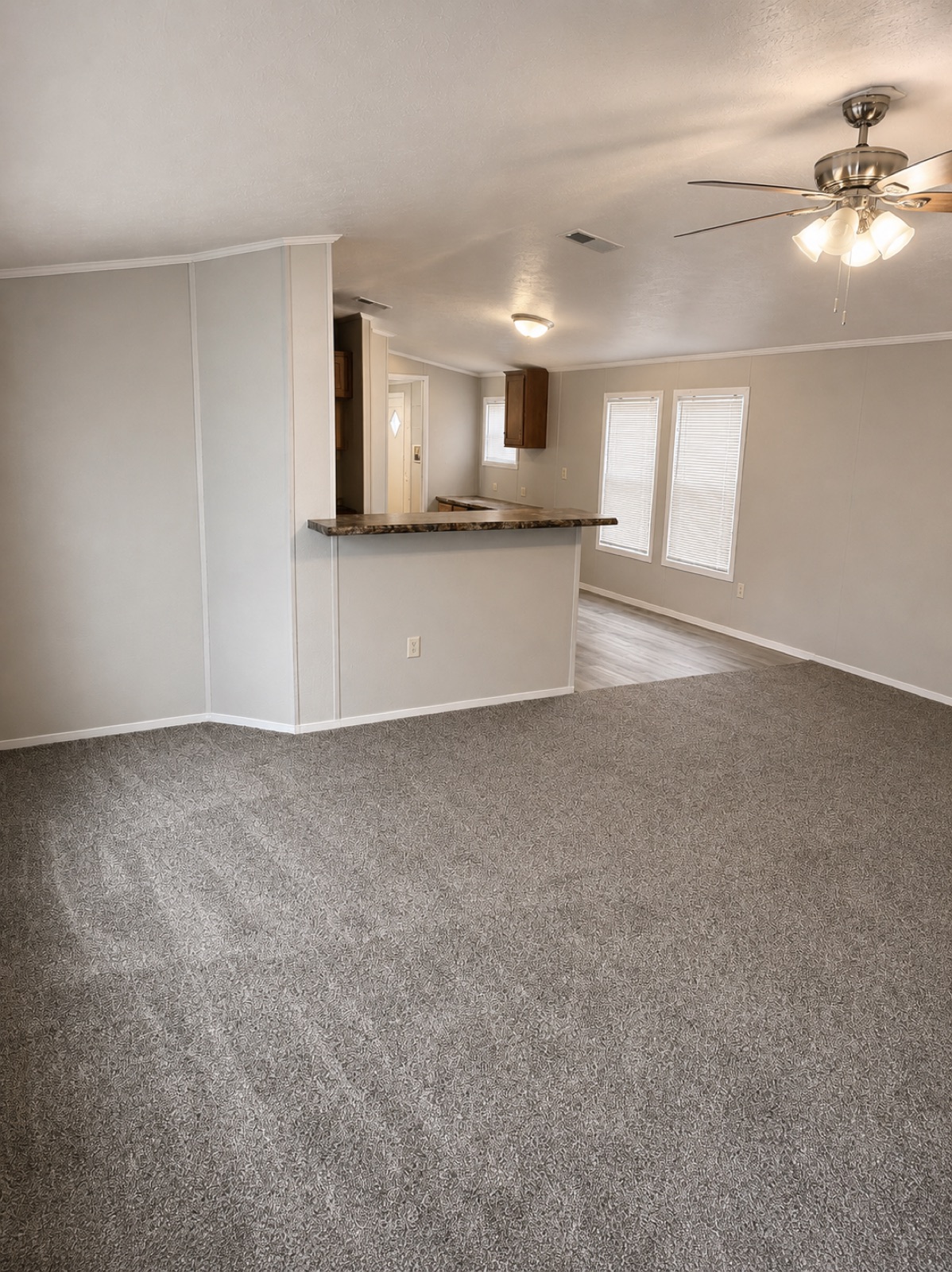 Open living room